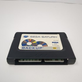 Sega Saturn Backup RAM Memory Cartridge OEM Authentic Black 80101