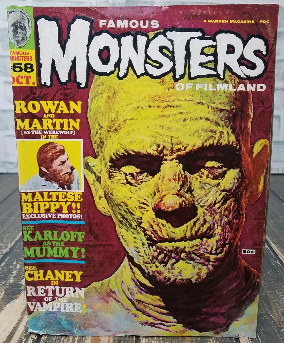 Famous Monsters Of Filmland in Magazines for sale | eBay