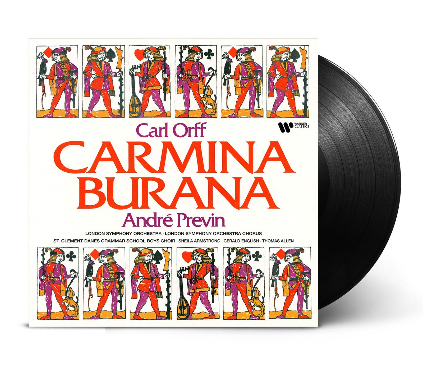 5021732819925 Andra© Previn Orff: Carmina Burana Double LP Vinyl NEW