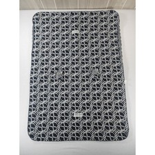 Carseat Canopy Car Seat Cover Black White Geometric Minky Dot Lining Knott