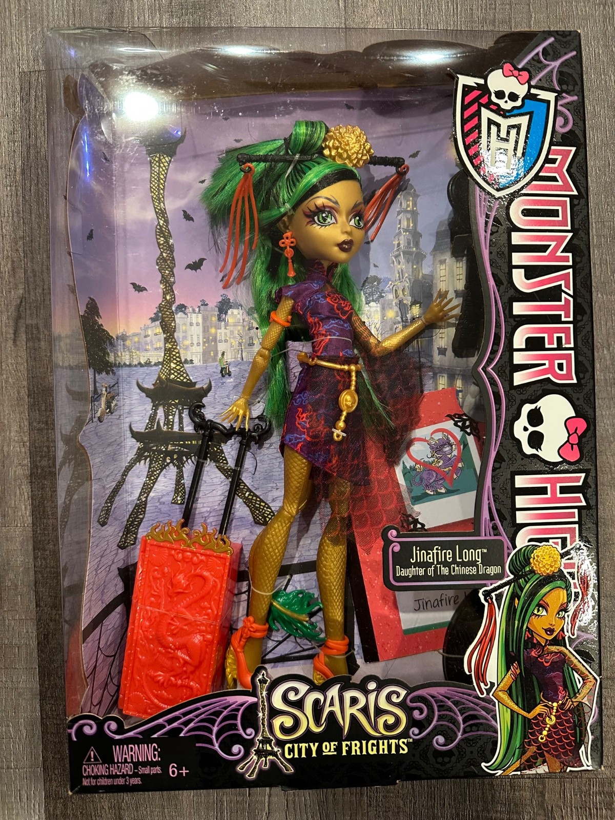 Monster High Doll Jinafire Long Scaris City of Frights Origi