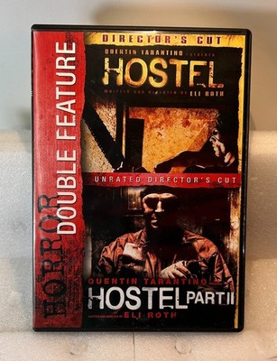 Hostel & Hostel Part 2 Unrated Director's Cuts (DVD, 2006/7, Wide) &Case, Tested