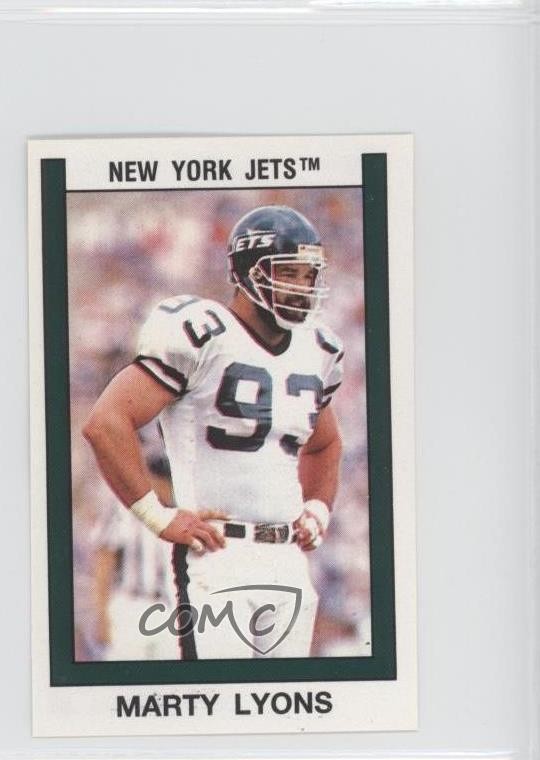 1989 Panini Album Stickers Marty Lyons #357 1i3