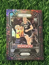 2024 Panini Prizm Monopoly WNBA Classic Icons Red Prizm Kate Martin #40 Aces RC