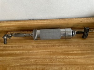 Vintage Lubrication Corp Large  Manual Grease Gun  Chicago USA  Standix  Rare !