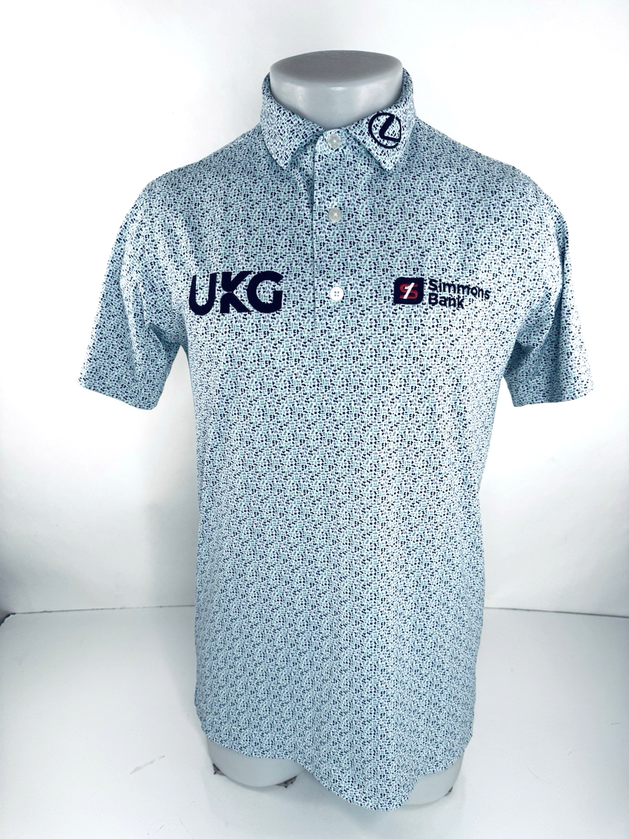 FOOTJOY TOUR ISSUE WILL ZALATORIS UKG LEXUS Golf S Polo Shirt
