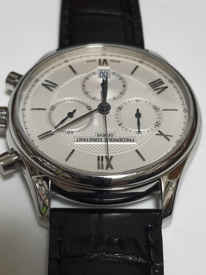 FREDERIQUE CONSTANT Classic Chronograph Quartz Men's Watch FC-292MS5B6 - Image 4 of 4