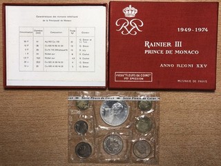 Monaco 1974 coffret FDC