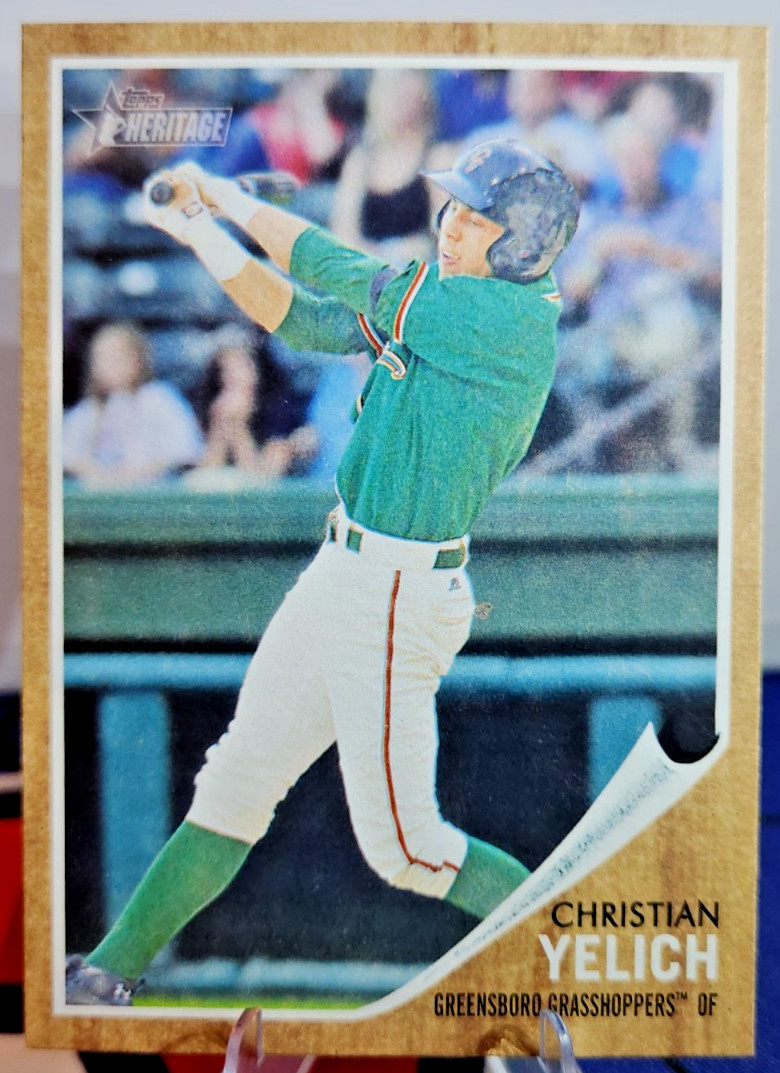 2011 Topps Heritage Minor League Edition - Christian Yelich #49 (RC)