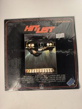 HIT LIST 1989 Laserdisc RCA William Lustig Gritty Crime Thriller Cult