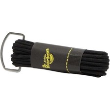 Dr. Doc Martens 55 Inch / 140cm Round Replacement Black Shoe Laces 8-10 Eye 