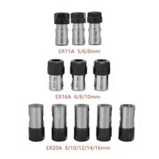 ER20A 10 mm Motorwelle Spannzangenfutter verbesserte Stabilit&auml;t und Werkzeugspa