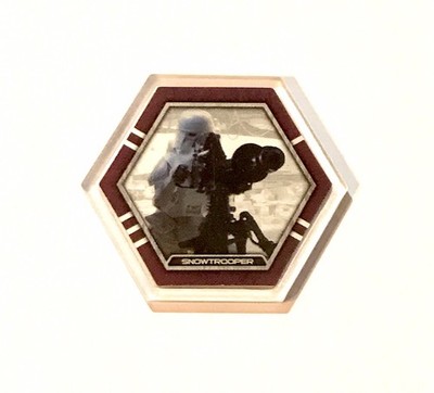 Topps Star Wars Galactic Connexions Snowtrooper Clear Parallel Rare Series 2