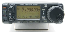 ICOM IC-703 HF All Mode Transceiver 30kHz-60MHz 10W + Extras Good Cond.
