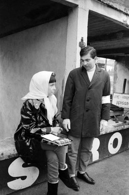Ricardo Rodriguez with wife Sara Nurburgring 1000 kms at Nurburgri- Old Photo 1