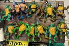 TMNT Lot Figures OG G1 Used 1988 1989 Mirage Teenage Mutant Ninja Turtles VTG
