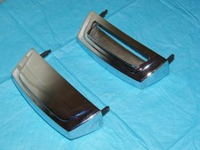 Pair Of Carello 10.410.580 Tag Light Housings Rechromed Alfa Ferrari 330 Pair Of Carello 10.410.580 Tag Light Housings Rechromed Alfa Ferrari 330