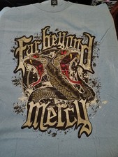 WWE Randy Orton Far Beyond Mercy Blue Authentic XL Shirt 2014 NXT AEW Wrestling