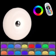 16ColorRGB/Control/Donut Table Lamp Bedroom Bedside Lamp Living Room Decoration 