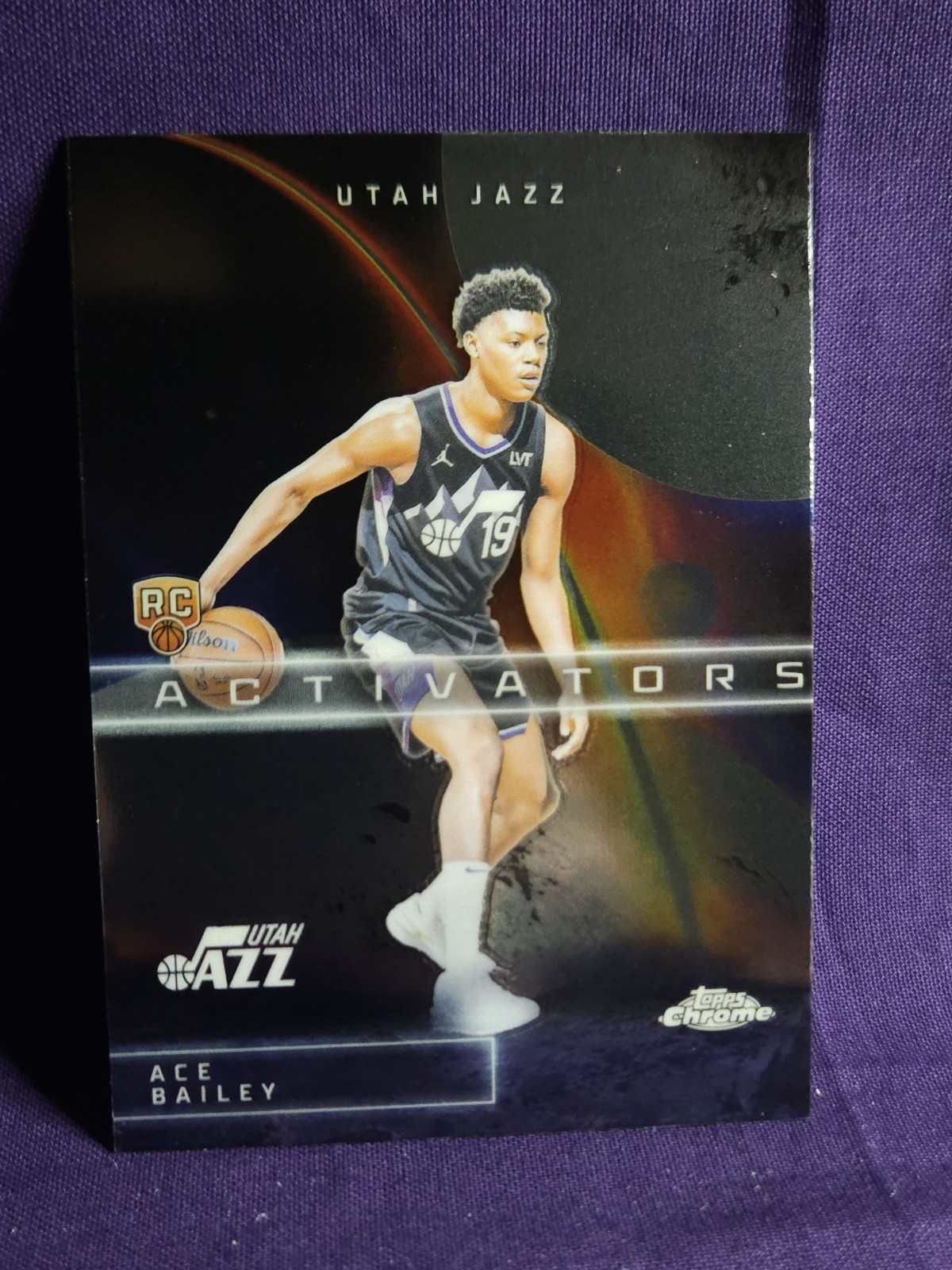 2025-26 Topps Chrome Basketball ACTIVATORS AC-15 ACE BAILEY RC JAZZ