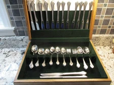 52 Pieces Oneida Ltd WM A Rogers Deluxe Stainless Summer Mist Autumn Glow Lot