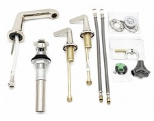 Kohler 22020-4-SN Tempered 1.2 GPM Widespread Bathroom Faucet - Polished Nickel