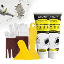 Drywall Repair Kit with Scraper, 250g Wall Repair Putty, Easy Fix for Mildew,...