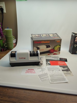 Chefs Choice Diamond Hone Knife Sharpener Professional Model 100''Tested''