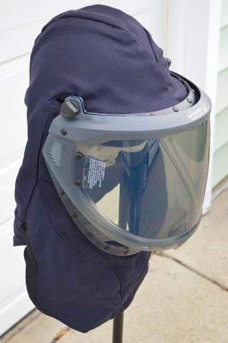 ARC FLASH HOOD NATIONAL SAFETY APPAREL H65UQUQ40LF with SHIELD image 18