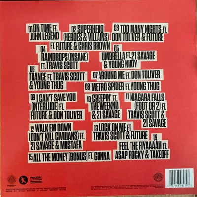 Metro Boomin - Heroes & Villains (LP, Album, S/Edition) (Near Mint