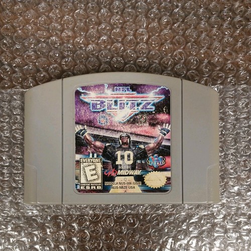 NFL Blitz Nintendo 64, 1997 Football N64 Authentic Cartridge Only TESTED