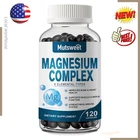Magnesium Complex Supplement - Taurate, Citrate, Malate, Oxide For Muscle Bone