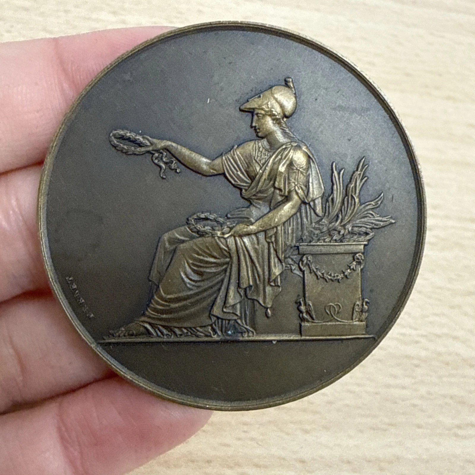 Médaille syndicat professionnel des producteurs et distributeur d’énergie Bronze