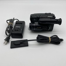 Sony Handycam CCD-TR81 Camcorder 8x Optical Zoom Hi8 Built-in Mic AC-V35 Adapter