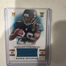 2013 Panini Momentum - Rookie Initiation Denard Robinson #26 Materials /399...