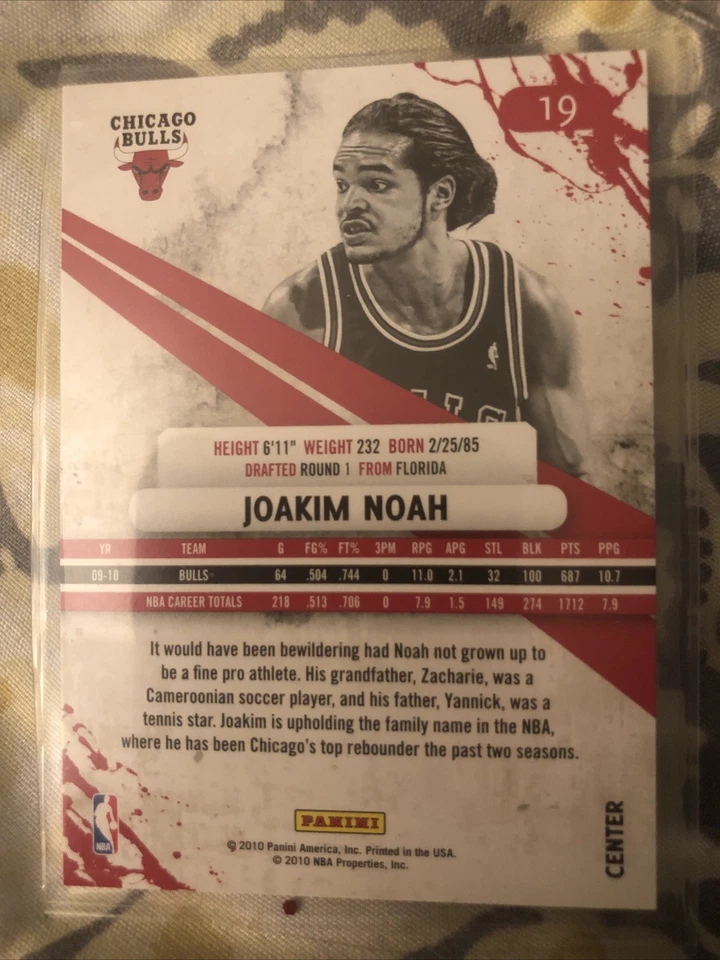 2010-11 Panini Rookies & Stars - Joakim Noah #19 - Image 2 of 2