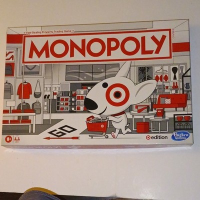 Hasbro Gaming Monopoly Target Edition Board Game 2-4 Players Ages 8+ F2945