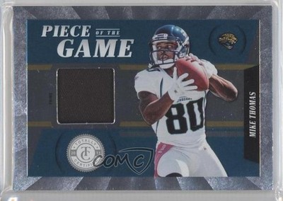 2011 Panini Totally Certified Piece of the Game Prime 48/49 Mike Thomas #67 0f8