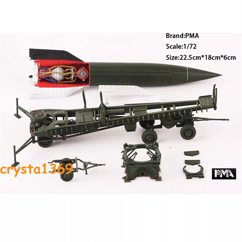 New 1:72 Scale WWII German V2 Rocket Test Fall 1943-Spring 1944