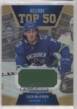 2019-20 Upper Deck Allure Top 50 Jerseys Zack MacEwen #T50-31 01ks