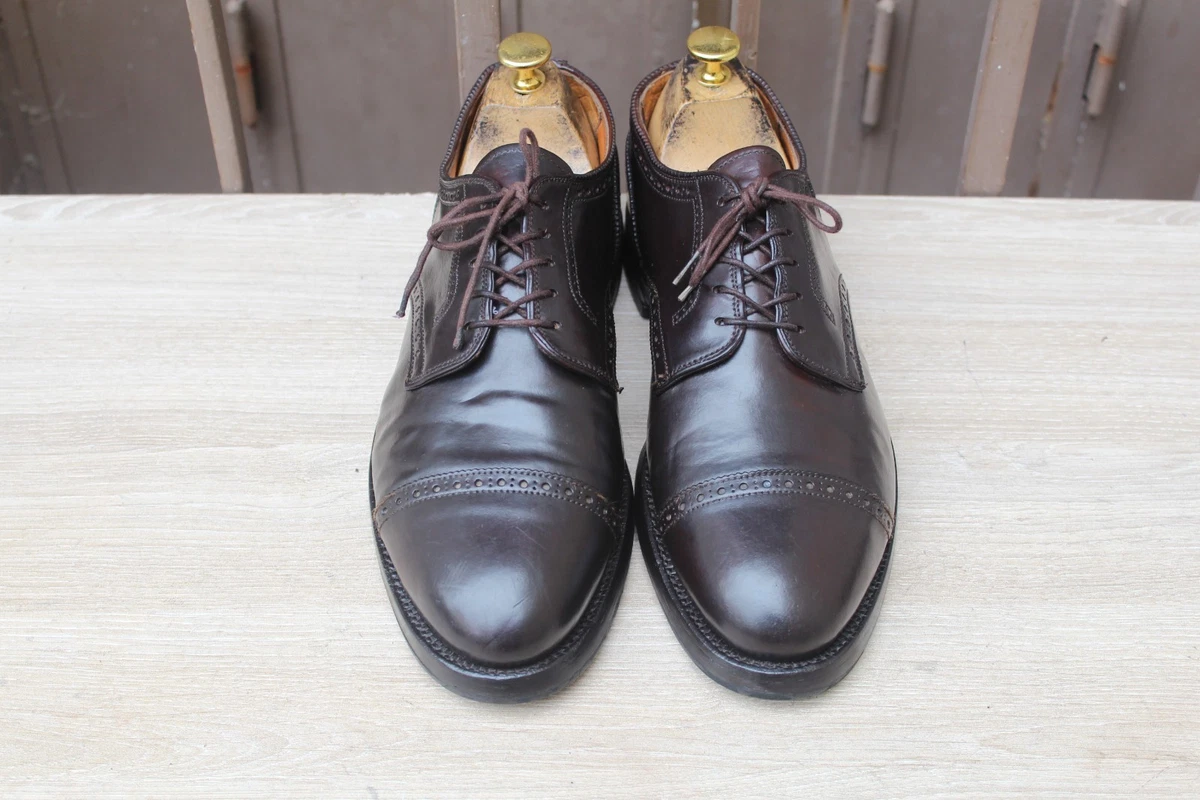 Chaussures Oxford Alden 911 En Cuir Noir - Pointure UK 9 / 43 - Occasion Bon état