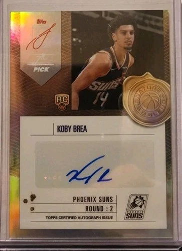2025 Topps Signature Koby Brea Base (RAW)