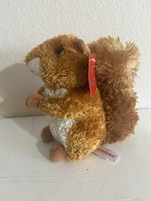 Aurora Squirrel Plush Mini Flopsie - 8" Nutsie 30531 Stuffed Animal Toy NEW