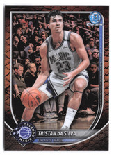 2025-26 Bowman Chrome Tristan Da Silva #BCV- Reptilian Refractor