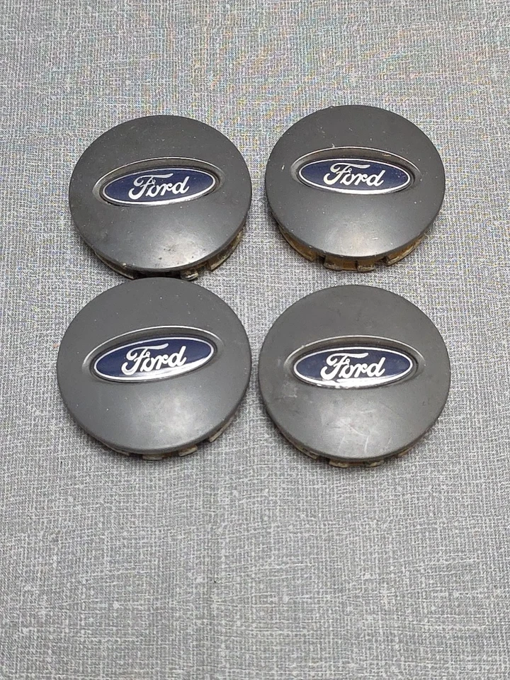 Tampa central Ford Explorer Edge Flex conjunto de 4, cinza 2002-2015 peça # 3L24 1A096 AA - Imagem 2 de 4