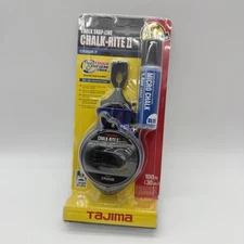 Tajima Chalk-Rite II Ultra Thin Chalk Line Reel - CR202B-P