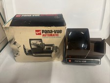 Slide Viewer GAF Pana-Vue Automatic Lighted 2x2 in Original Box