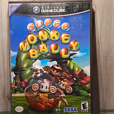 SEGA Super Monkey Ball Nintendo GameCube 2001 E-Everyone Multiplayer No Manual 