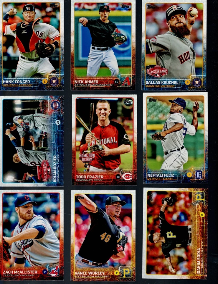 2015 TOPPS Baseball  U1-250 Complete Your Set BUY MORE SAVE MORE - Image 4 of 4
