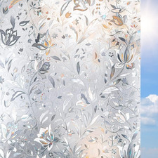 Privacy Window Film Self-Adhesive Privacy Film Opaque No Glue anti UV Decorative